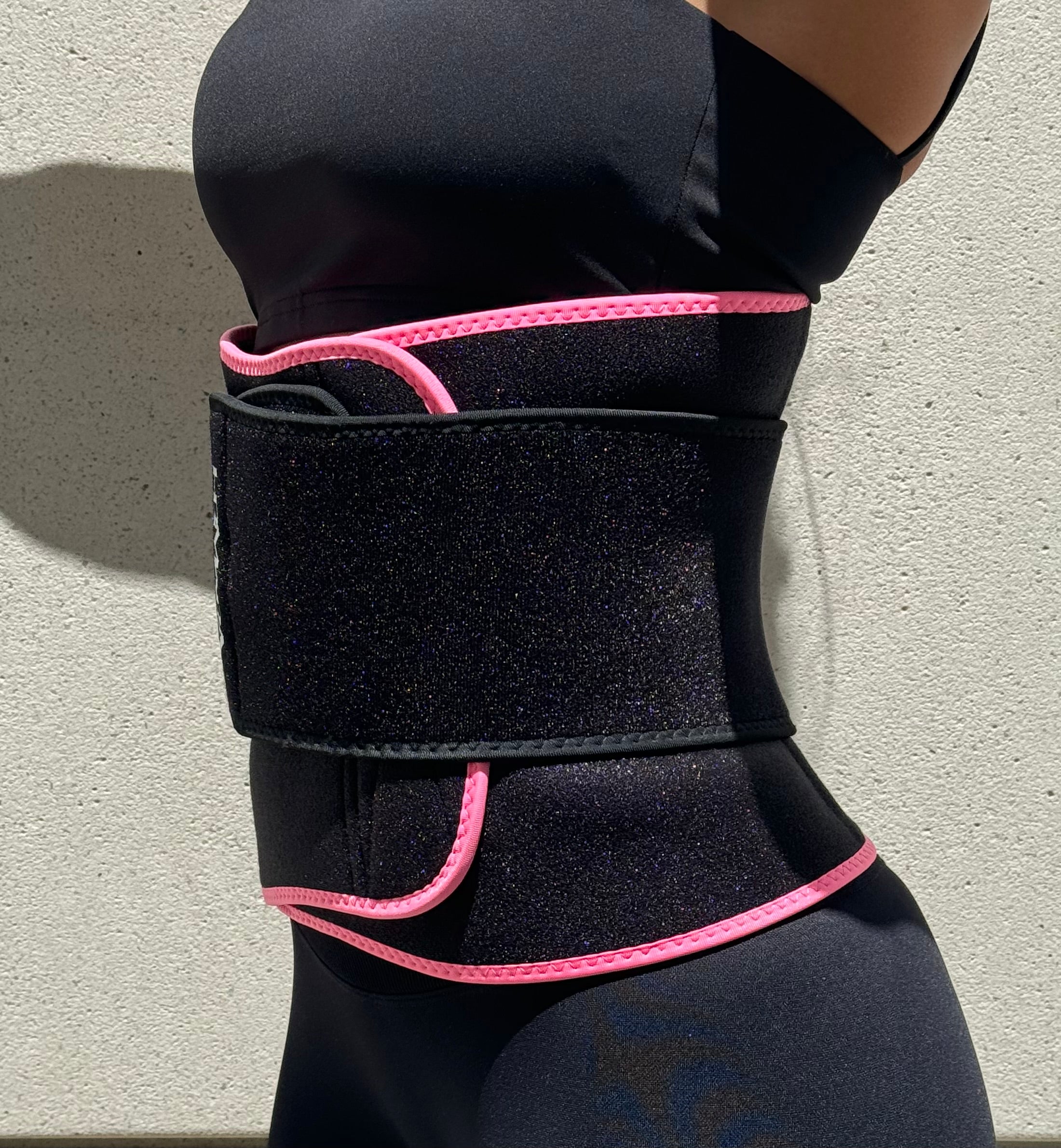 Hourglass Trainer weight belt online pink L/XL